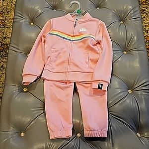 Girls Nike track set